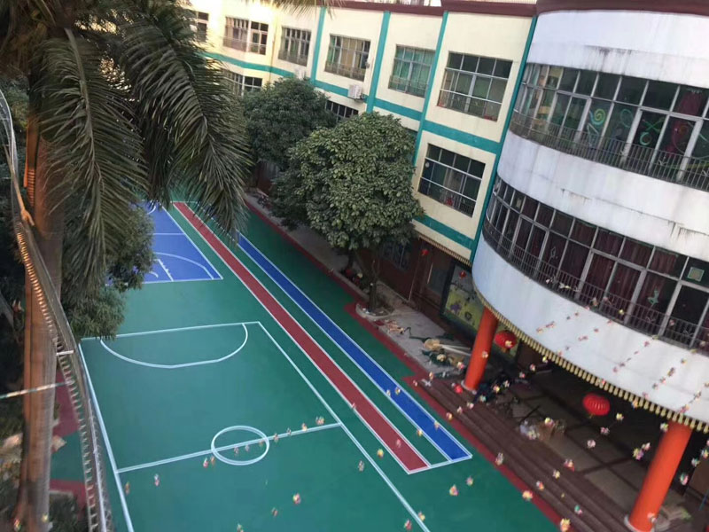 幼兒園室外環(huán)保PVC卷材廠家