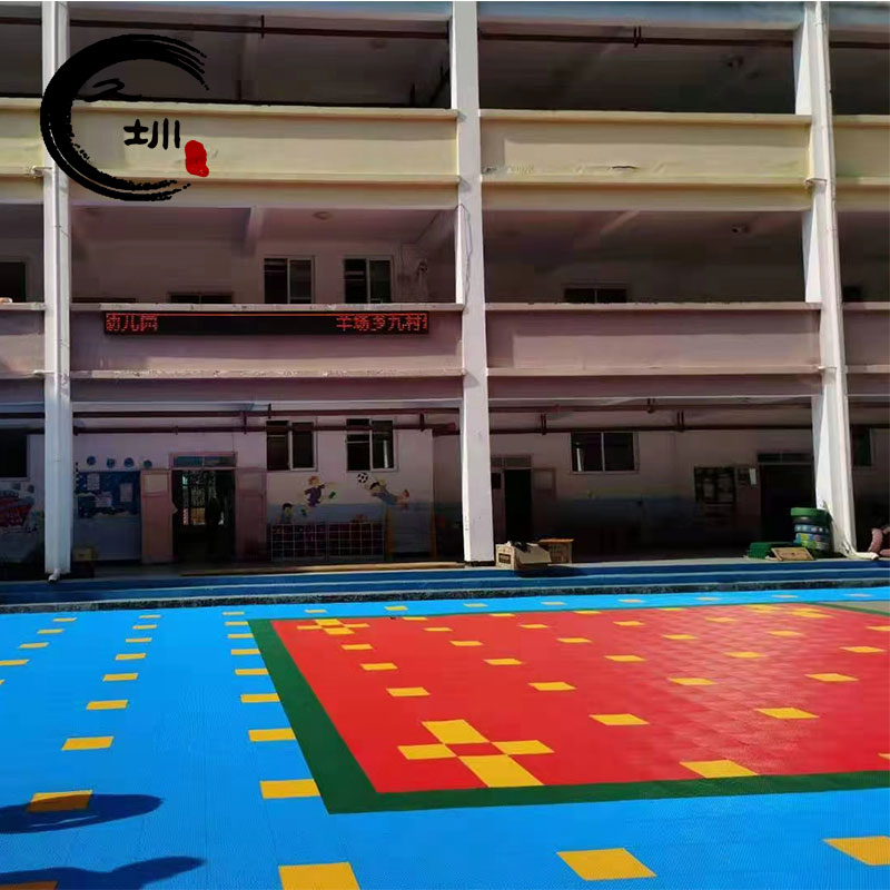 批發(fā)幼兒園室外懸浮地板 戶外防滑運(yùn)動(dòng)羽毛球籃球場懸浮地板